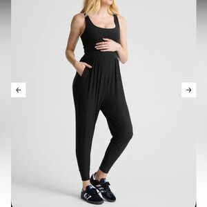 Beyond yoga Spacedye Grow In Comfort Maternity Jumpsuit XS